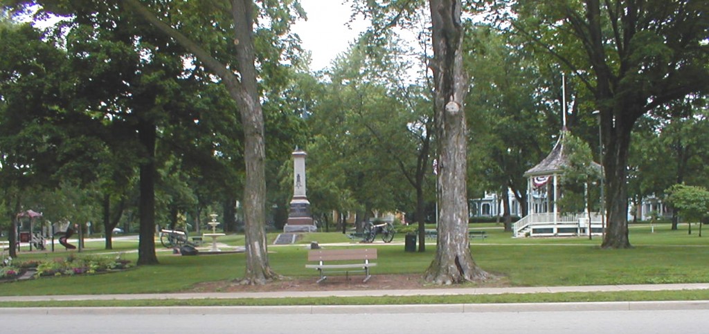 Nathan Strong Park on Huron St.